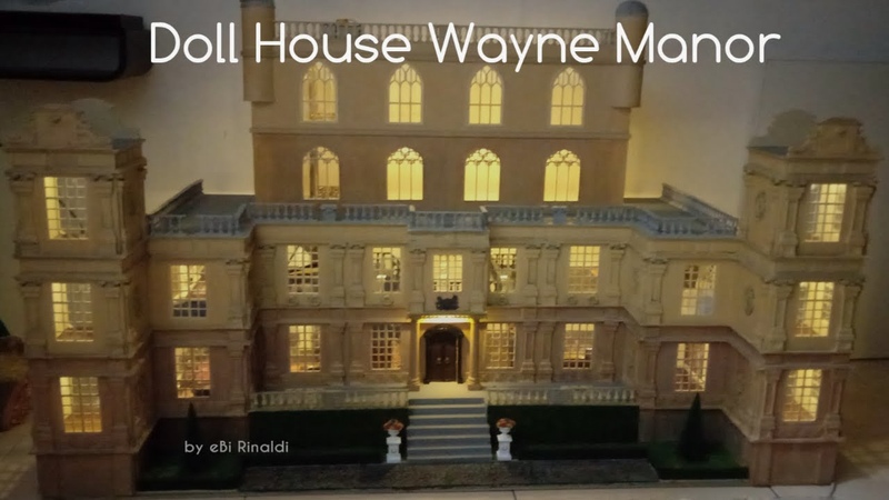 This is My First Time making a Tutorial How i make a Doll House Mansion Set, Miniature Doll