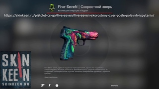 Five-SeveN Скоростной зверь (После полевых испытаний) - обзор скина КС ГО | SkinKeen