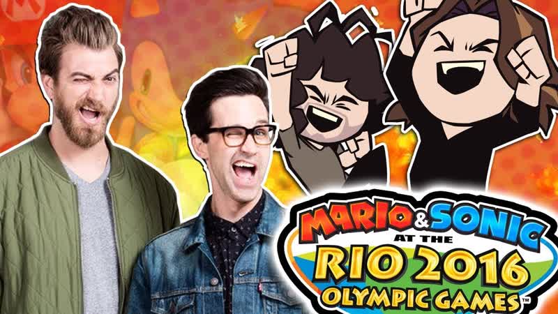 Mario and Sonic at the Rio Olympics With Special Guests Rhett and Link Guest