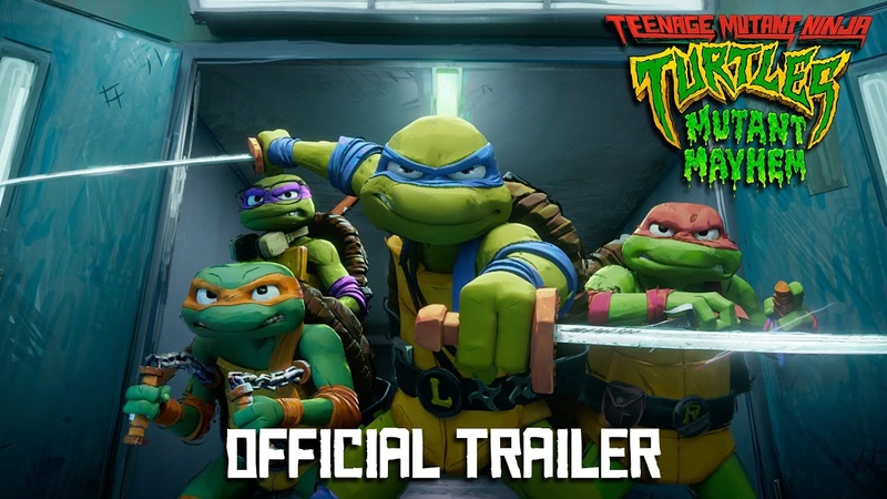 Teenage Mutant Ninja Turtles: Mutant Mayhem, Official Trailer (2023 Movie) Seth