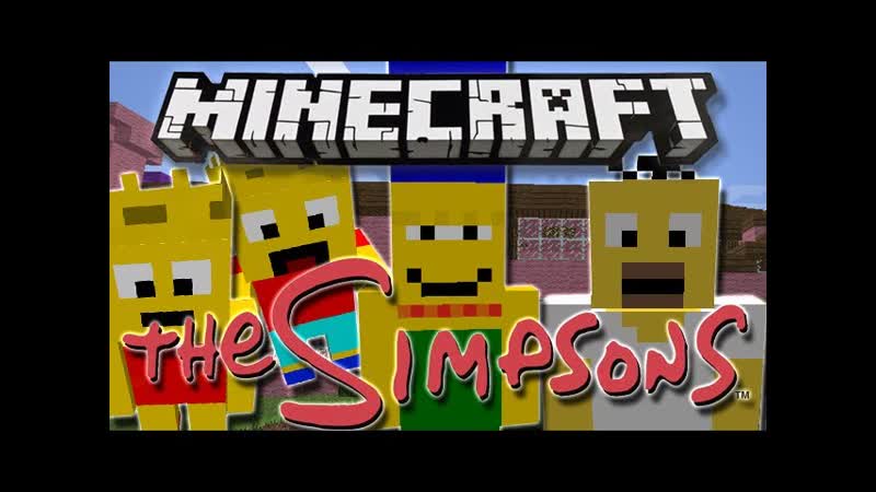 Minecraft, THE SIMPSONS , Mod