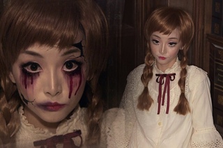 Vintage Doll + Broken Doll ✞ Halloween Makeup