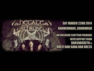 Hecate Enthroned - Live at the Bannermans [Edinburgh, March 22nd, 2014 / full show]