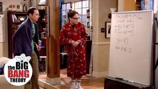 Leslie Fixes Sheldon’s Equation | The Big Bang Theory