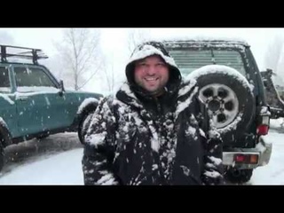 Заезды 4х4 по снегу оффроад