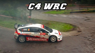 Citron C4 WRC | BEST OF | Drifts, Jumps, Backfire & Action