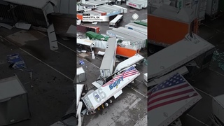 Tornado Destroys Dollar Tree Warehouse In Oklahoma