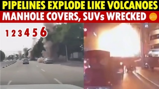 Whole Streets Manhole Covers Fly Like Bombs in China, Leaving SUVs Unrecognizable