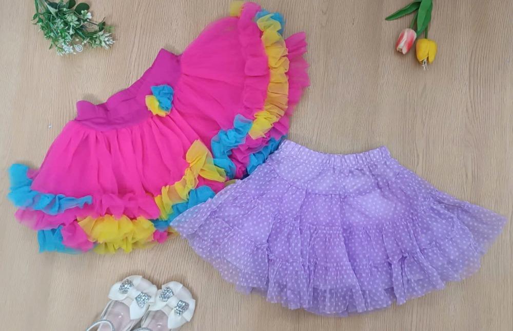 Chân váy voan tầng Jona Michelle size 2 - 8y VN xuất xịn * Tỷ lệ size, màu theo list đính kèm