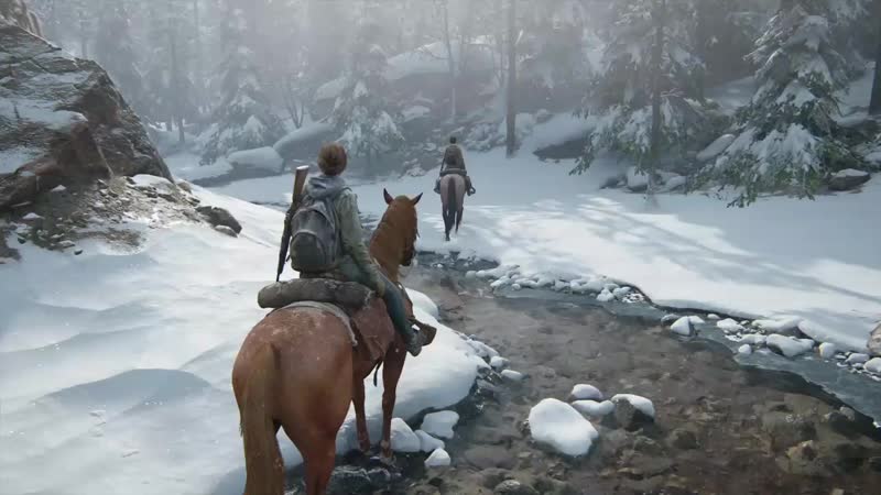 The Last of Us Part ll. (4) Ellie and Dina on Patrol. Одни из нас. Часть II. Элли и