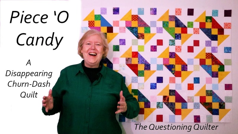 Piece O Candy My new favorite pattern. It is a fun and versatile disappearing Churn Dash