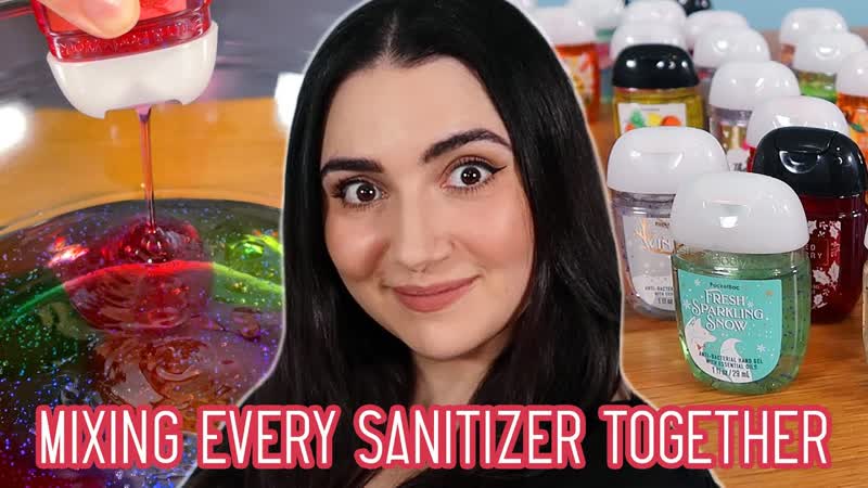 Mixing Every Hand Sanitizer From Bath Body Works