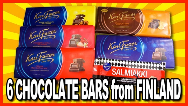 6 Chocolate Bar Review, from Finland thanks