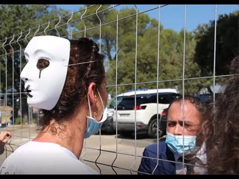 CHU Nîmes, Dialogue de sourds pour la pose de la 1ère