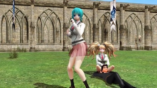 [MMD] MIKI x JUNKO in HARRY POTTER. +18