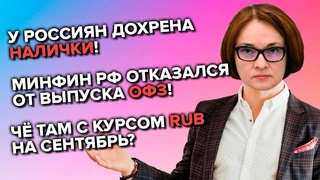 Отмена выпуска ОФЗ, и рекордный объем НАЛА в РФ. Что делать россиянам и Минфину с рублями?