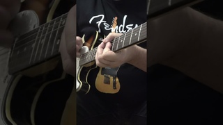 Fender Telecaster #shorts Pure sound without processing Chords Chinese strings 9-42 Аккорды  
