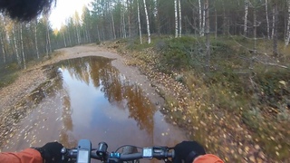 Осенняя велосипедная поездка. Autumn bike ride. 2018.