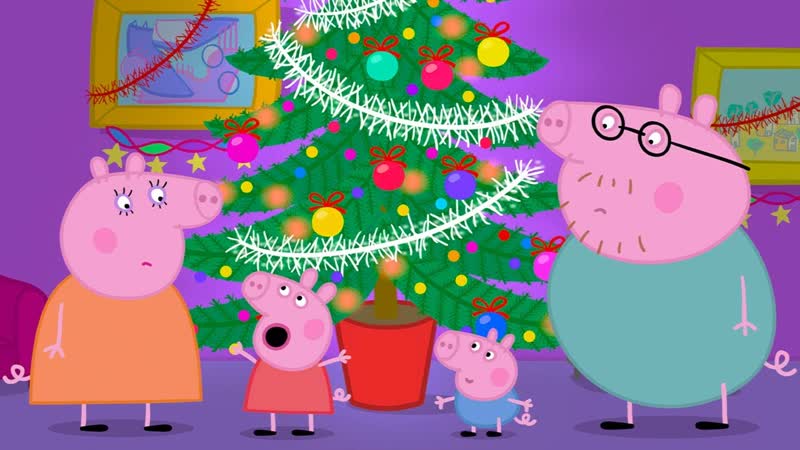 Decorating The Christmas Tree , Peppa Pig Official Full