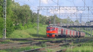 Электропоезд ЭД2Т-0050 сообщением Ступино - Москва